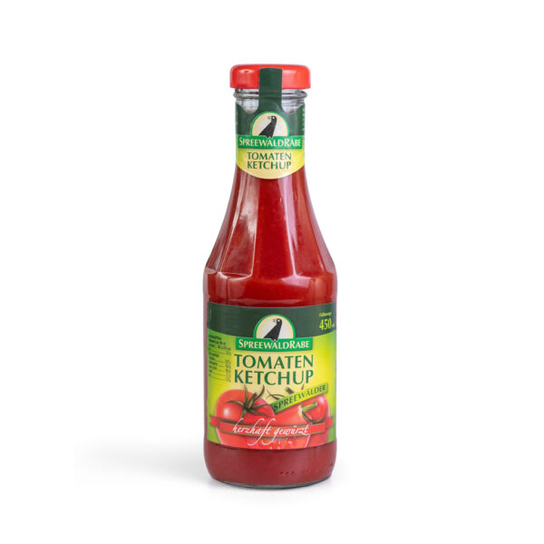 Spreewald Tomatenketchup 450ml-Flasche / SpreewaldRabe